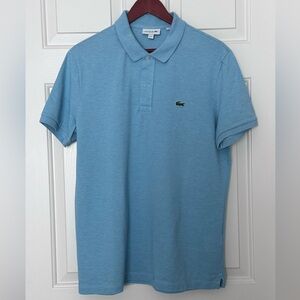 Lacoste Men's Light Blue Polo Shirt